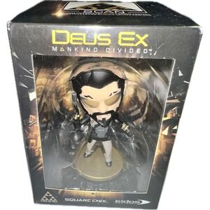 Deus Ex Mankind Divided Adam Jansen 3" Mini Figure NIB‎ Loot Crate Figurine NEW